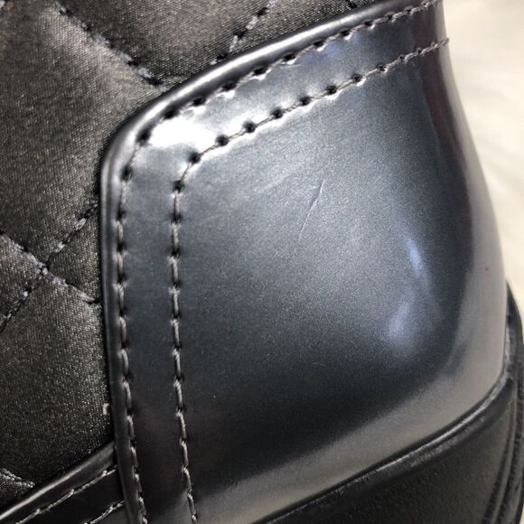 Khombu Waterproof Quilted Boots Womens Size 7 M Dark Gray - Picture 9 of 9